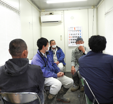 仕事の流れ~1day~